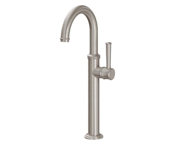Curving Spout, Side Lever Control, Traditional Design