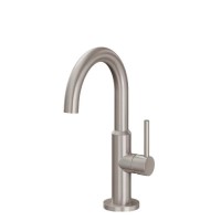 Curving Spout, Side Lever Control, Thin Stick