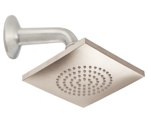 Modern Square Showerhead with Arm