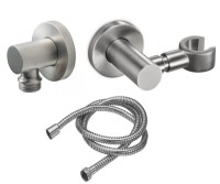 Modern Round Supply, Swivel Handshower Hook and Hose