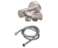 Combination Hook and Supply Elbow, Handshower Hose
