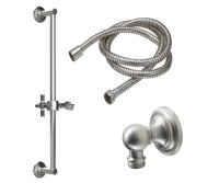 Carbon Cross Handle, Handshower Bar and Hose