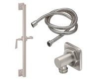 Lever Handle, Grab Bar with Hand Shower Slide & Hose