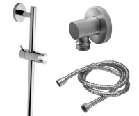 Modern, Round Detail Supply, Handshower Bar and Hose