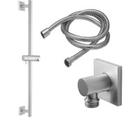 Modern, Square Detail Supply, Handshower Bar and Hose