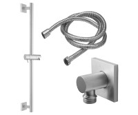 Modern, Square Detail Supply, Handshower Bar and Hose