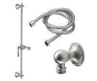 Hexagon Detail Supply, Handshower Bar and Hose