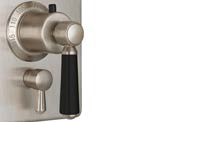Black Handle, Rectangle Plate