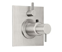 Square Trim Plate, 1 Smaller Control