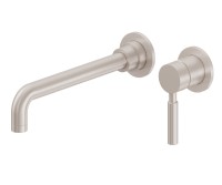 Long Spout, 2 Hole, Single Long Handle Wall Faucet