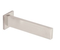 Long, thin wall tub spout with Square flange