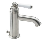 Single Hole Faucet shown in Satin Nickel