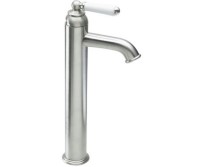 Vessel Faucet shown in Satin Nickel