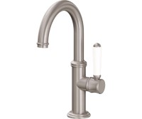 Curving Spout, Side Lever Control, Cardiff Lever Handle