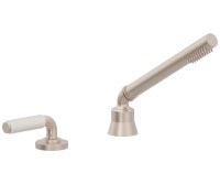 Handshower with White Diverter Handle
