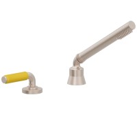 Handshower with Yellow Diverter Handle