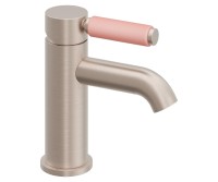 Single Hole Faucet, Top Front Pink Post Handle