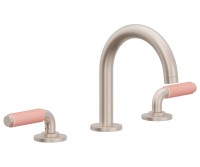 Curving Spout, Pink Post Handles