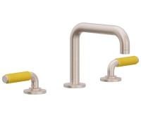 Low Quad Spout, Yellow Post Handles