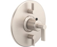 Dual Control Round Trim Plate, 40 Lever Handle