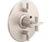 Dual Control Round Trim Plate 40 Cross Handle