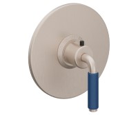 Round Trim Plate, 41 Blue Handle