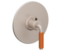 Round Trim Plate, 41 Orange Handle