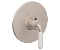 Round Trim Plate, 41 White Handle