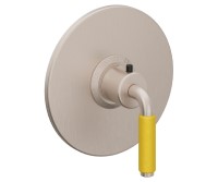 Round Trim Plate, 41 Yellow Handle