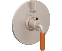 Round Trim Plate, Orange 41 Lever Handle