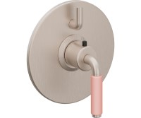 Round Trim Plate, Pink 41 Lever Handle