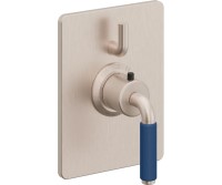 Rectangle Trim Plate, Blue 41 Lever Handle