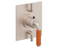 Dual Control Square Trim 41 Orange Handle