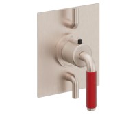 Dual Control Square Trim 41 Red Handle