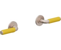 Yellow 61 Handles with Round Base