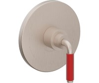 Round Pressure Balance Control, Red 41 Lever Handle