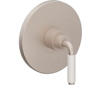 Round Pressure Balance Control, White 41 Lever Handle