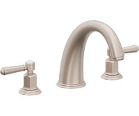 Deck Tub Filler Metal Lever Handles