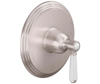 Pressure Balance Control, White Lever Handle