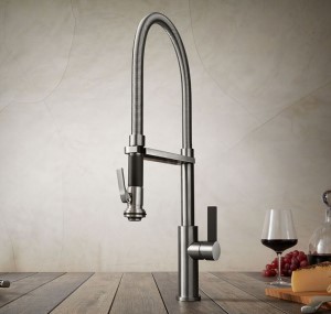 Corsano Spring Kitchen Faucet with Squeeze Sprayer