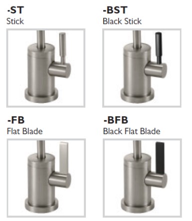 6 Handle Choices