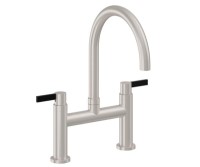 Bridge Faucet, Curving Spout, E3B Handle