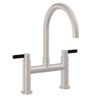 Bridge Faucet, Curving Spout, E3B Handle