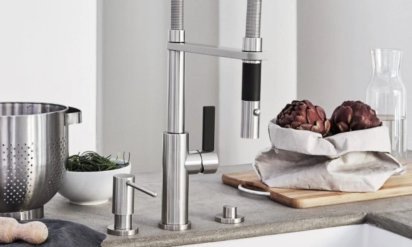 Poetto Kitchen Faucet Set, Culinary Spring Spout