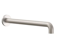 Long Tubular Wall Tub Spout with Round Flange