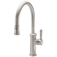 Low Curving Spout, Pull-down Spray, 48 Handle