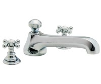 Cross handles, traditional spout