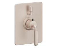 Rectangle Back Plate, Single Diverter/Stop, Lever Handle