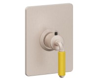 Rectangle Back Plate, Color Lever Handle, Shower Control