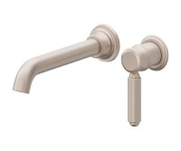 Metal Lever Handle, Single Handle, Long Spout Wall Faucet